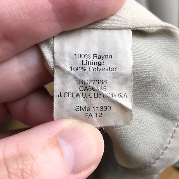 J. Crew • Snowcat Leopard Jules Dress 3/4 Sleeve - Picture 9 of 10